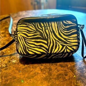 michael kors zebra print purse